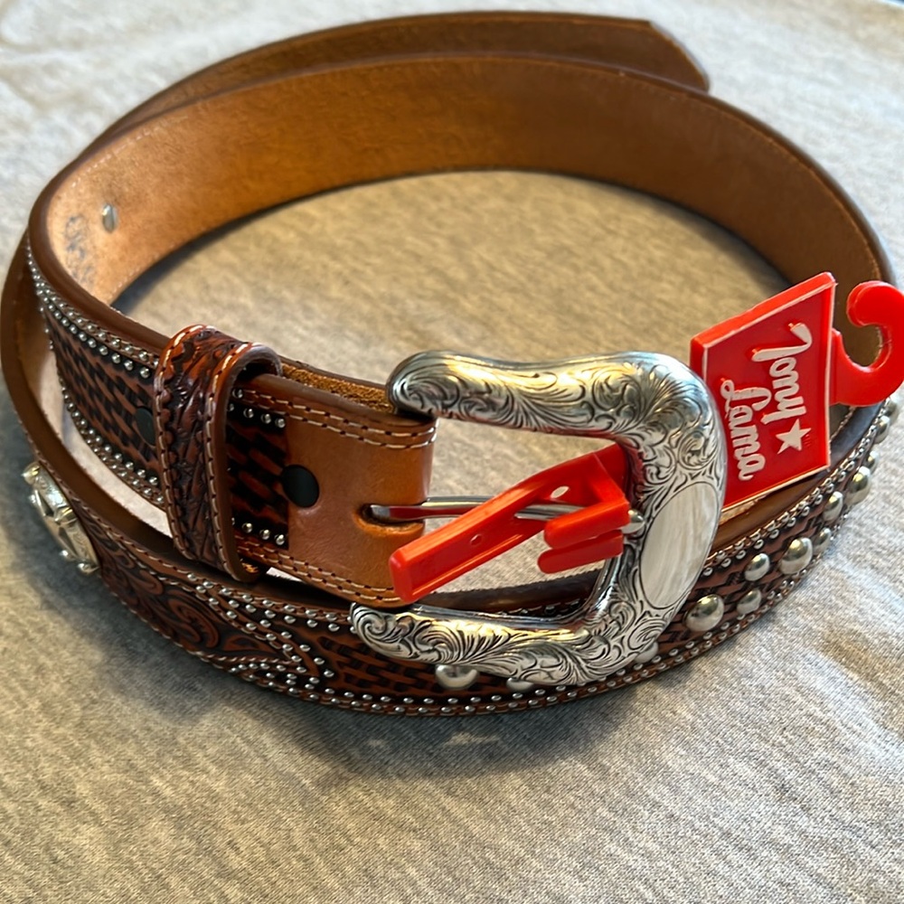 *NWT* Tony Llama Leather Belt